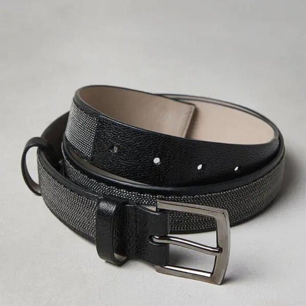 BRUNELLO CUCINELLI Women's Calfskin Monili Belt Size XS